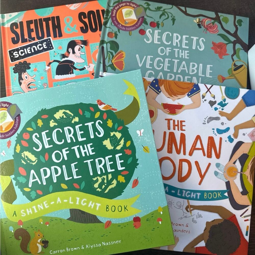 Shine a Light books & Sleuth & Solve children's book bundle